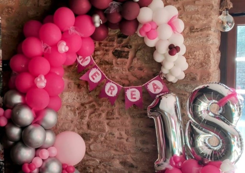decoracion con globos